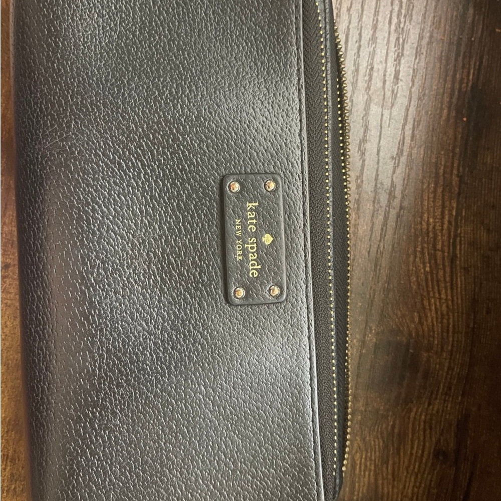 Kate Spade Black Leather Men's Wallet